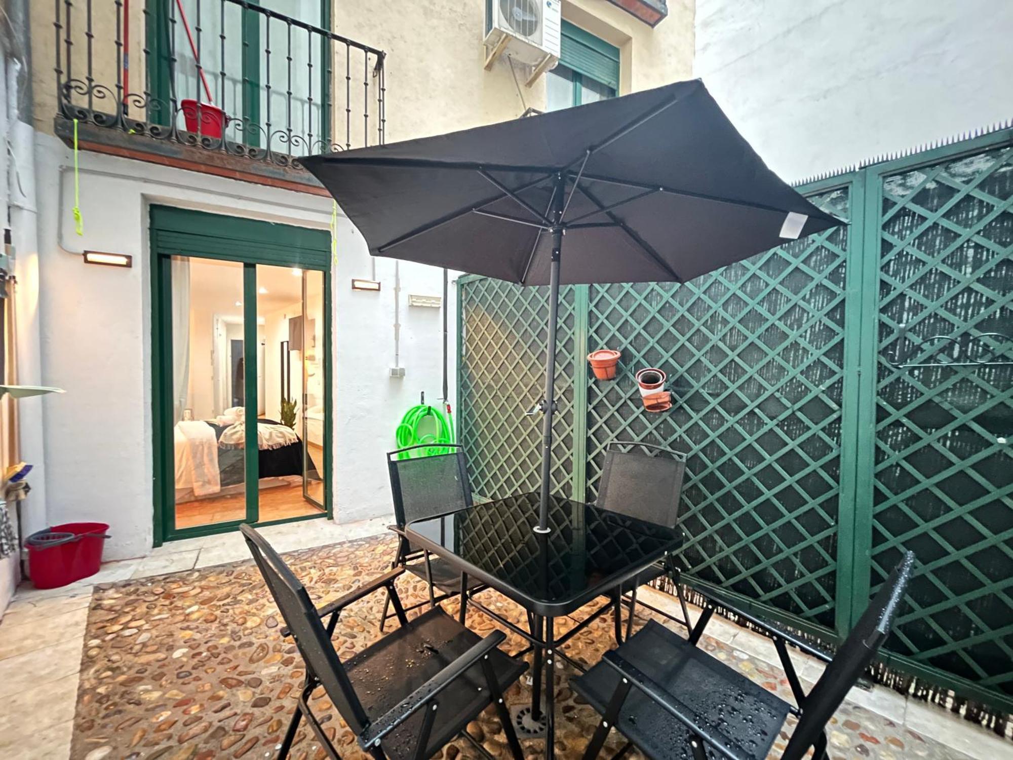 Ferienwohnung Terraza Santa Isabel Temporal Madrid Exterior foto